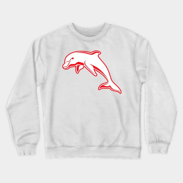 Dolphins NRL rugby Crewneck Sweatshirt by zachbrayan